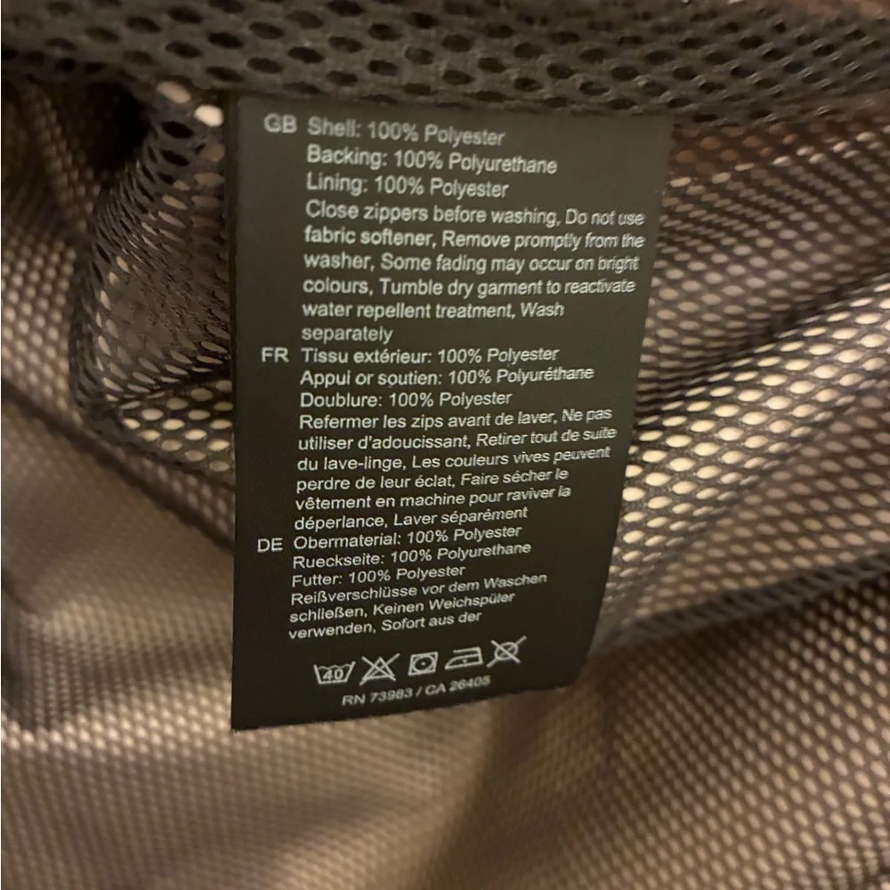 Helly Hansen Men's Seven J Rain Jacket sz L - Picture 5 of 6